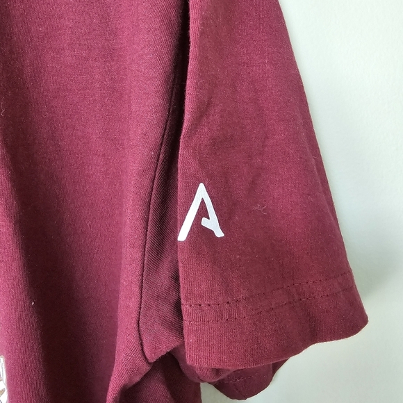 Harvard Crimson T-Shirt By ALTA GRACIA, Men's XL, Maroon Burgundy, NWOT - Picture 9 of 10